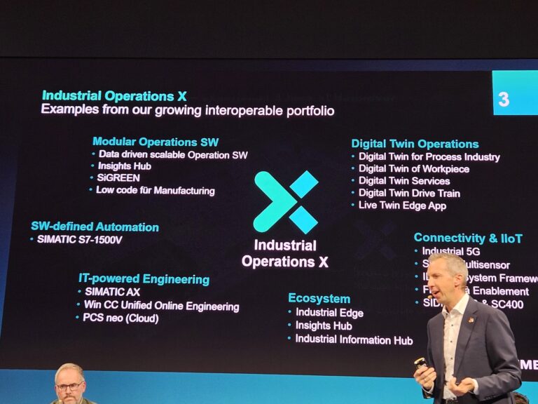 Dal primo PLC virtuale a Industrial Operations X: le novità di Siemens per accelerare l'automazione nell'industria